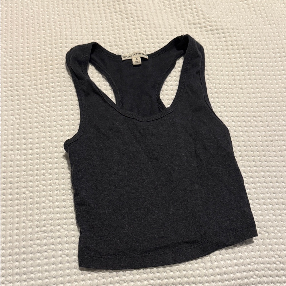 Zenana Outfitters Charcoal Tank Top